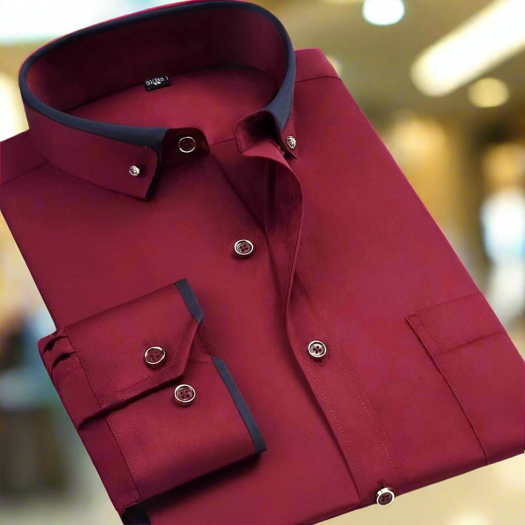 Andrew™ - Classic Long-Sleeved Shirt