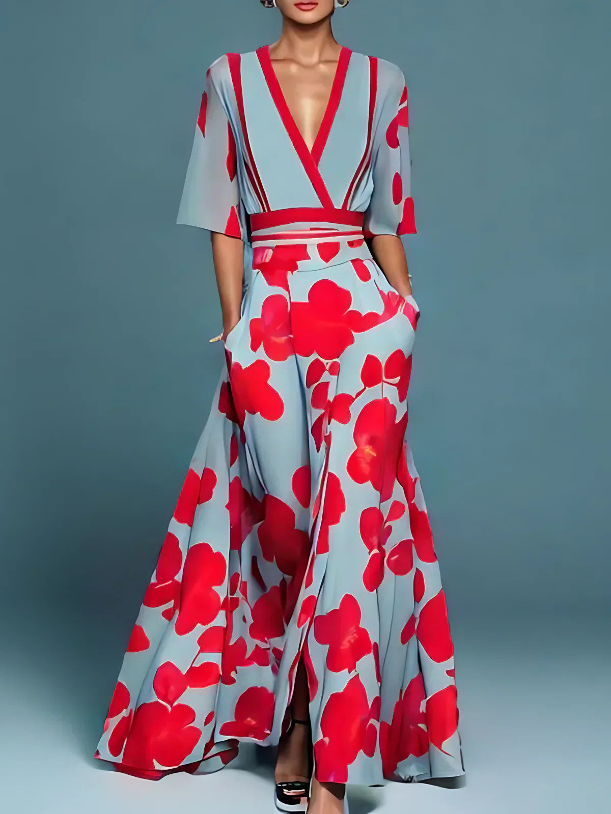Hannah™ - Elegant Dress with Sleeves