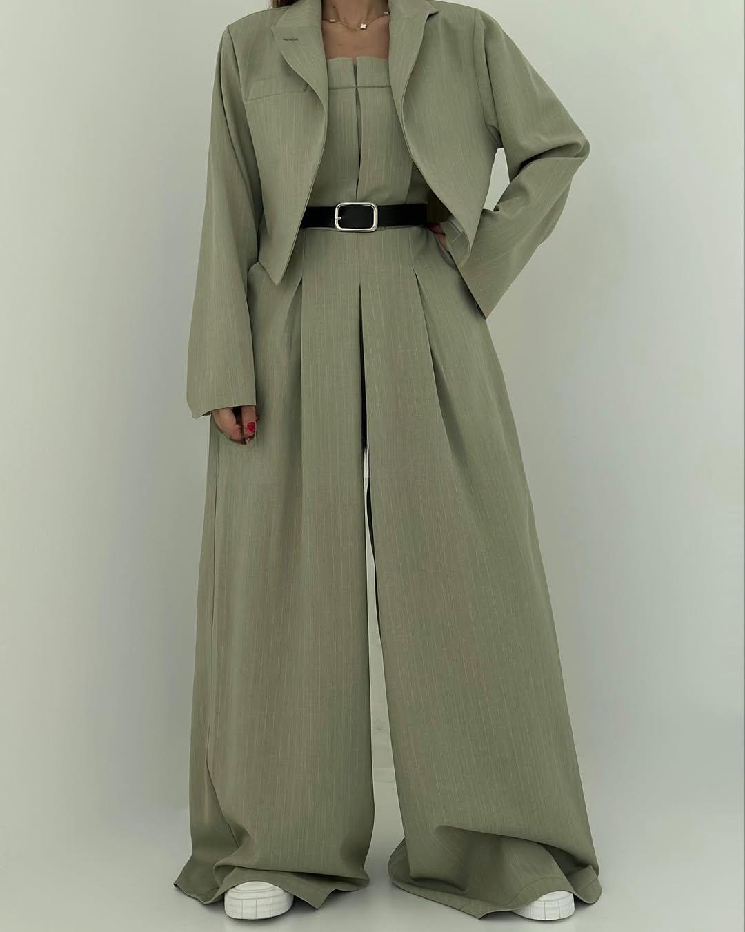 Eclat™ – Elegant Bustier & Jacket Set