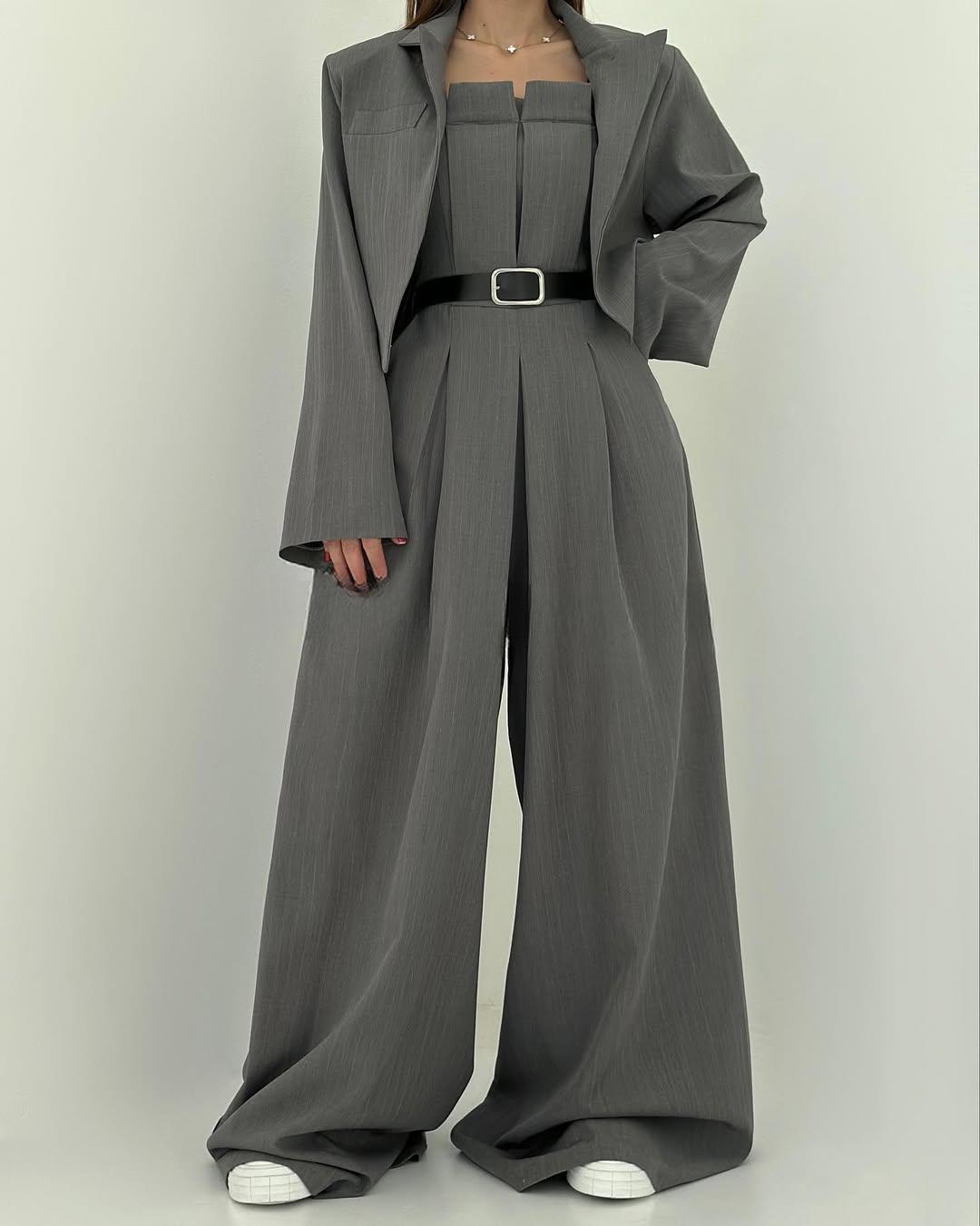 Eclat™ – Elegant Bustier & Jacket Set