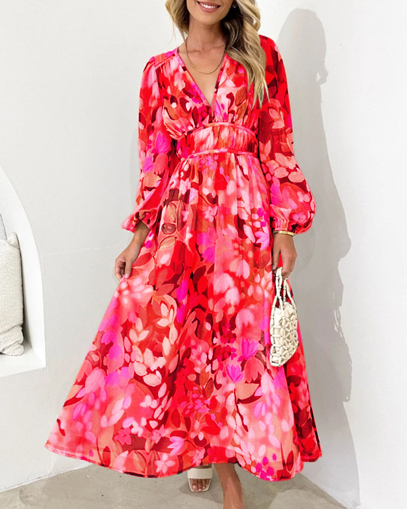 Georgina™ - Flowing Bohemian Maxi Dress
