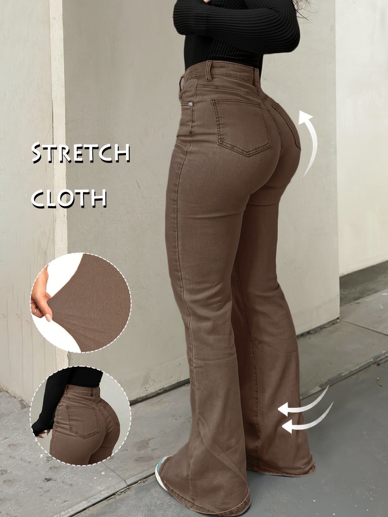 Bootcut Stretch Pants