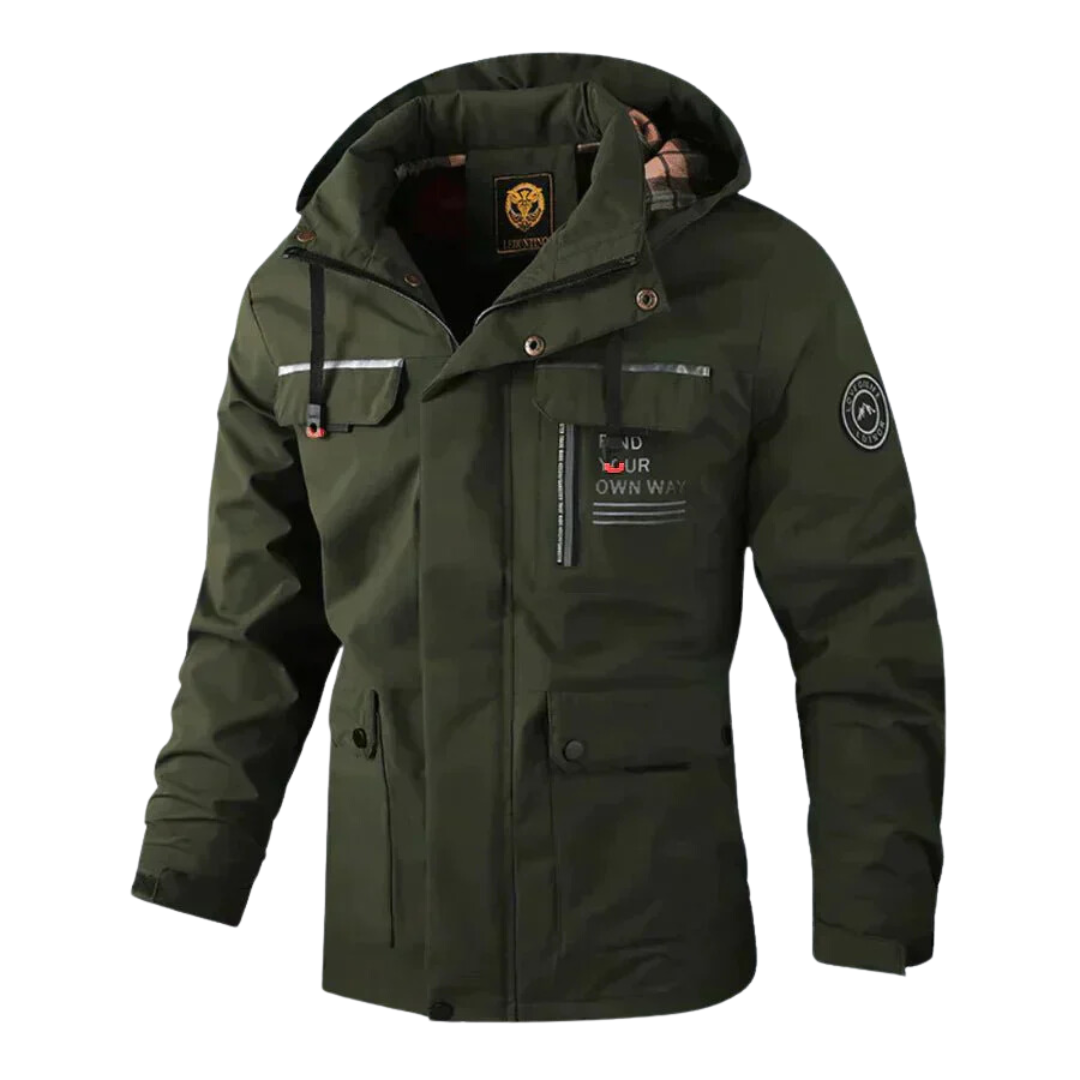 Logan™ - Comfortable Windproof Waterproof Jacket with Multi Pockets