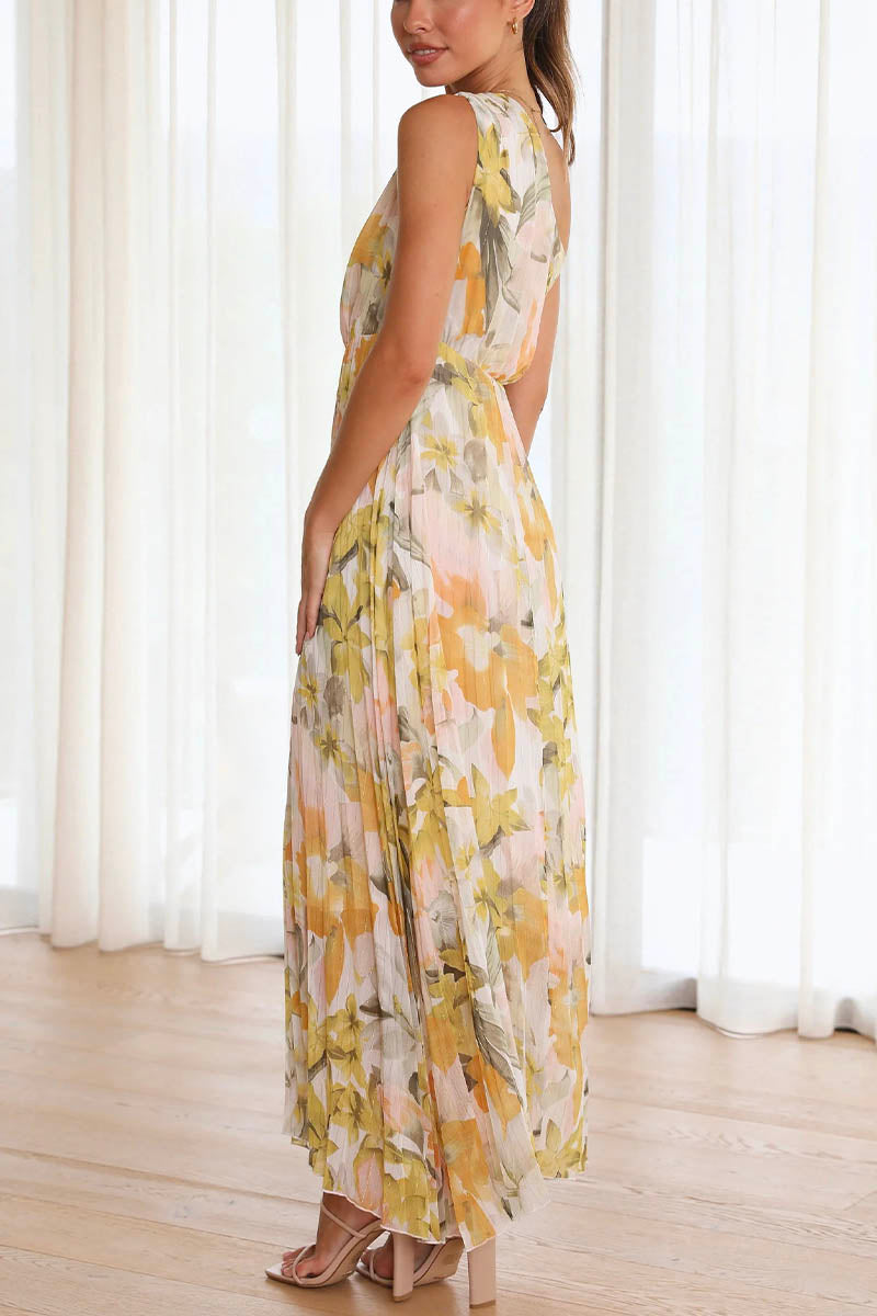 Callie™ - Printed Off-the-Shoulder Dress