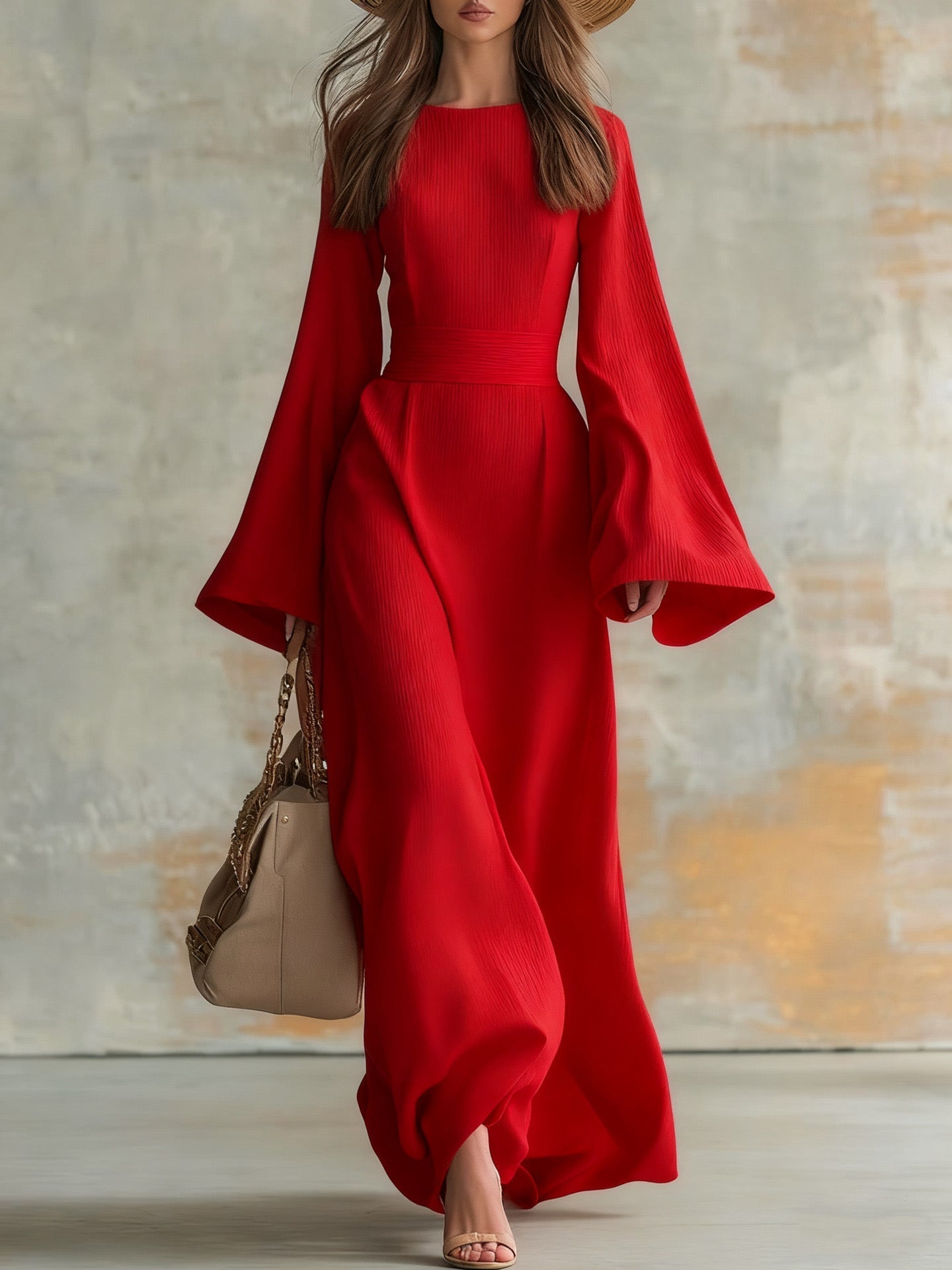 Serena | Abito Lungo Elegante a Coste