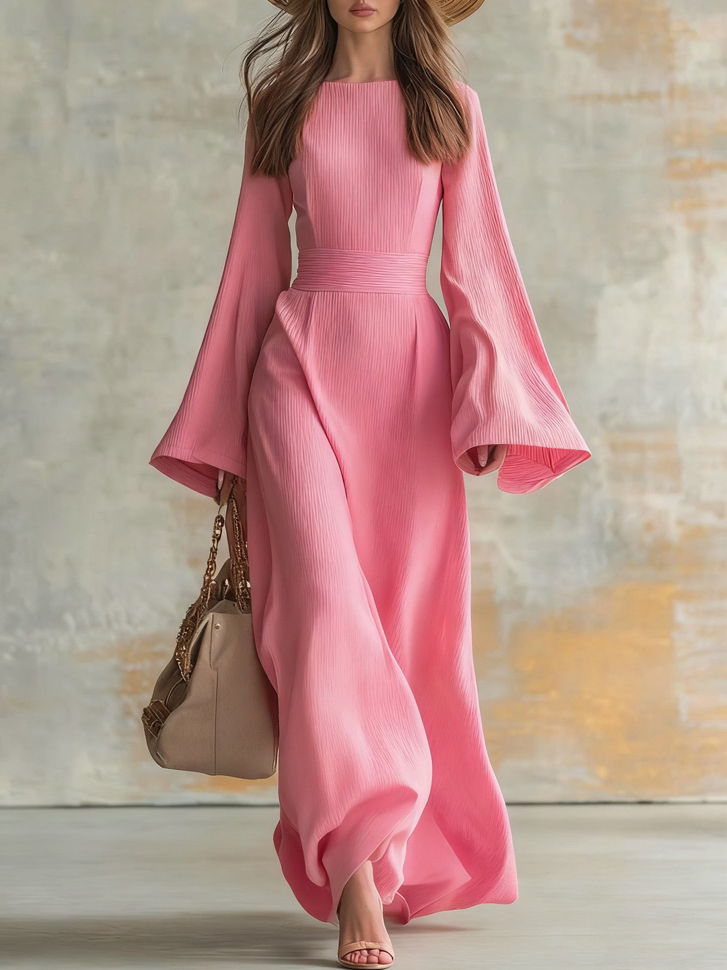 Serena | Abito Lungo Elegante a Coste