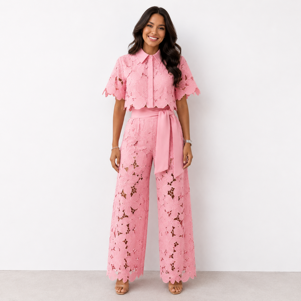Isabella Airy Two-Piece Set