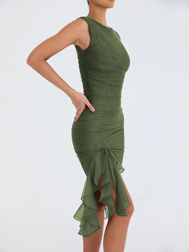 Esmée™  - Elegant Midi Dress