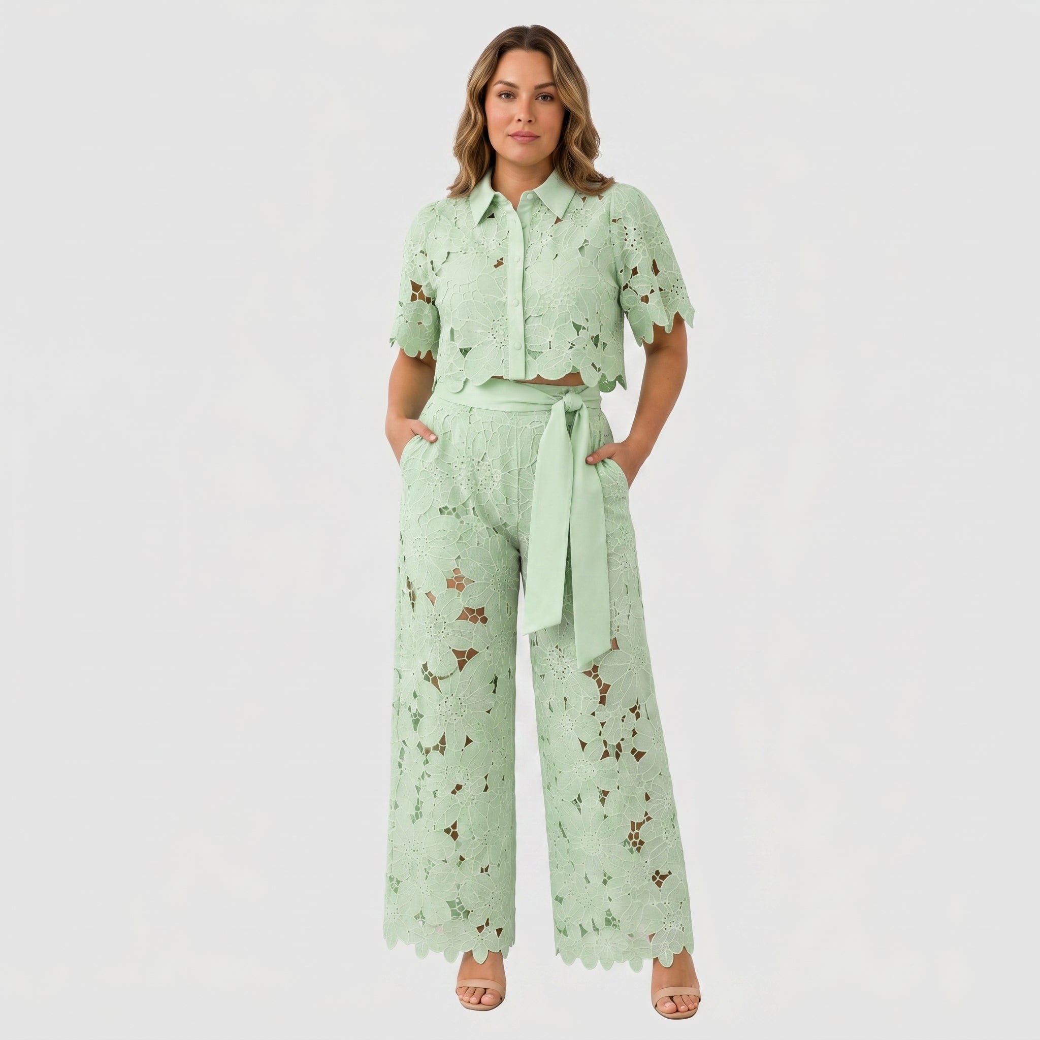 Isabella Airy Two-Piece Set