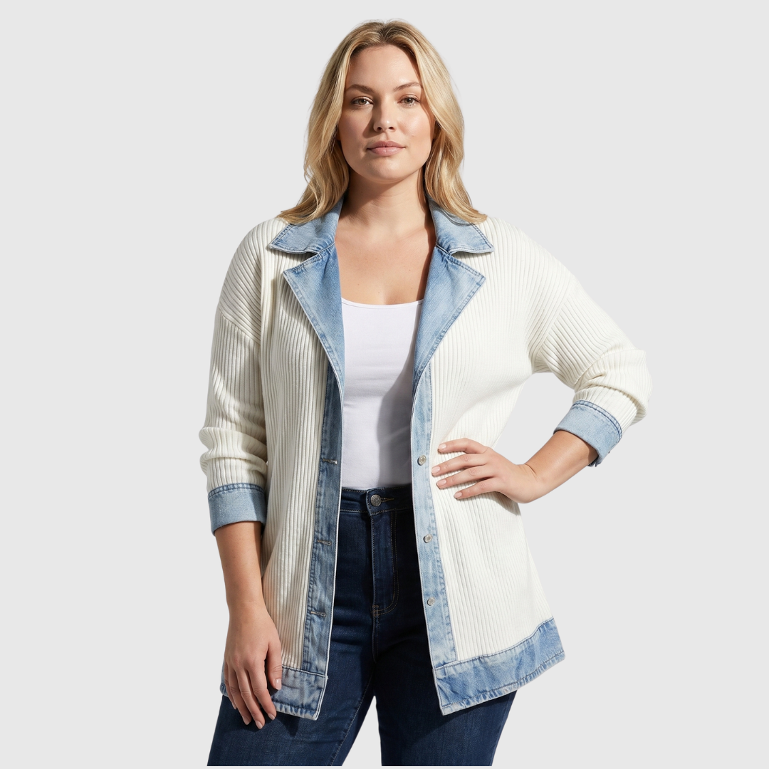 Women's Relaxed Fit Denim Blend Jacket