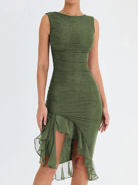 Esmée™  - Elegant Midi Dress
