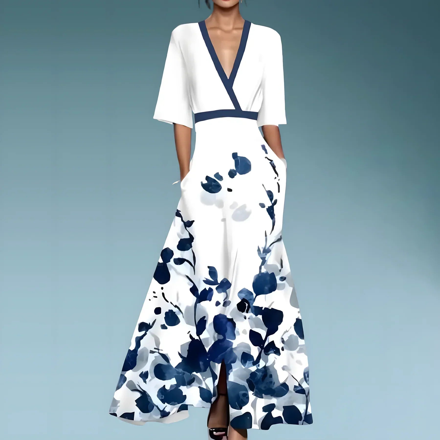 Hannah™ - Elegant Dress with Sleeves