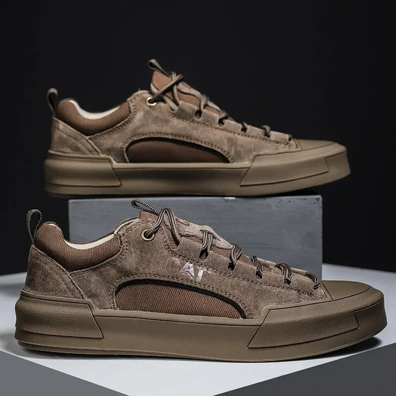 UrbanEdge - Leather Trainers
