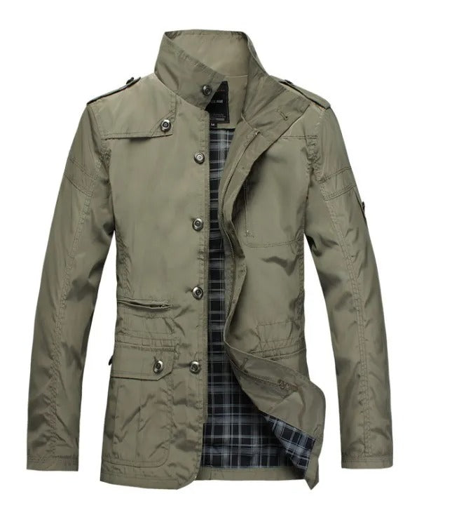 Elegant Windbreaker Jacket