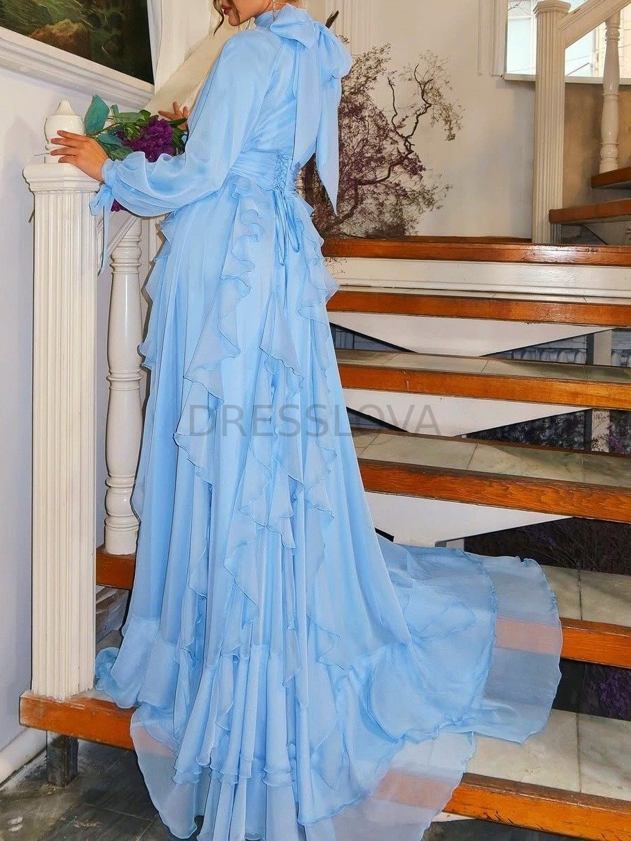 Elegant Pleated Panel Dress